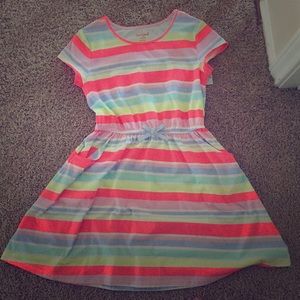 Cat and Jack Kids Multicolored Dress